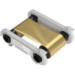 Evolis Monochrome Ribbon Kit, Metallic Gold