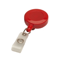 Kartenjojo mit Gürtelansteckclip (rot)