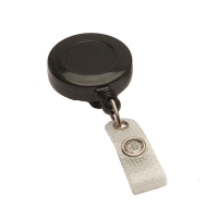 Kartenjojo mit Gürtelansteckclip (schwarz)