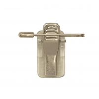 Krokoclip mit Nadel