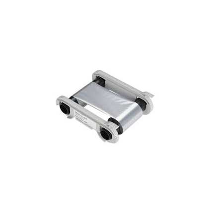 Evolis Monochrome Ribbon Kit, Metallic Silver