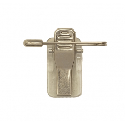 Krokoclip mit Nadel